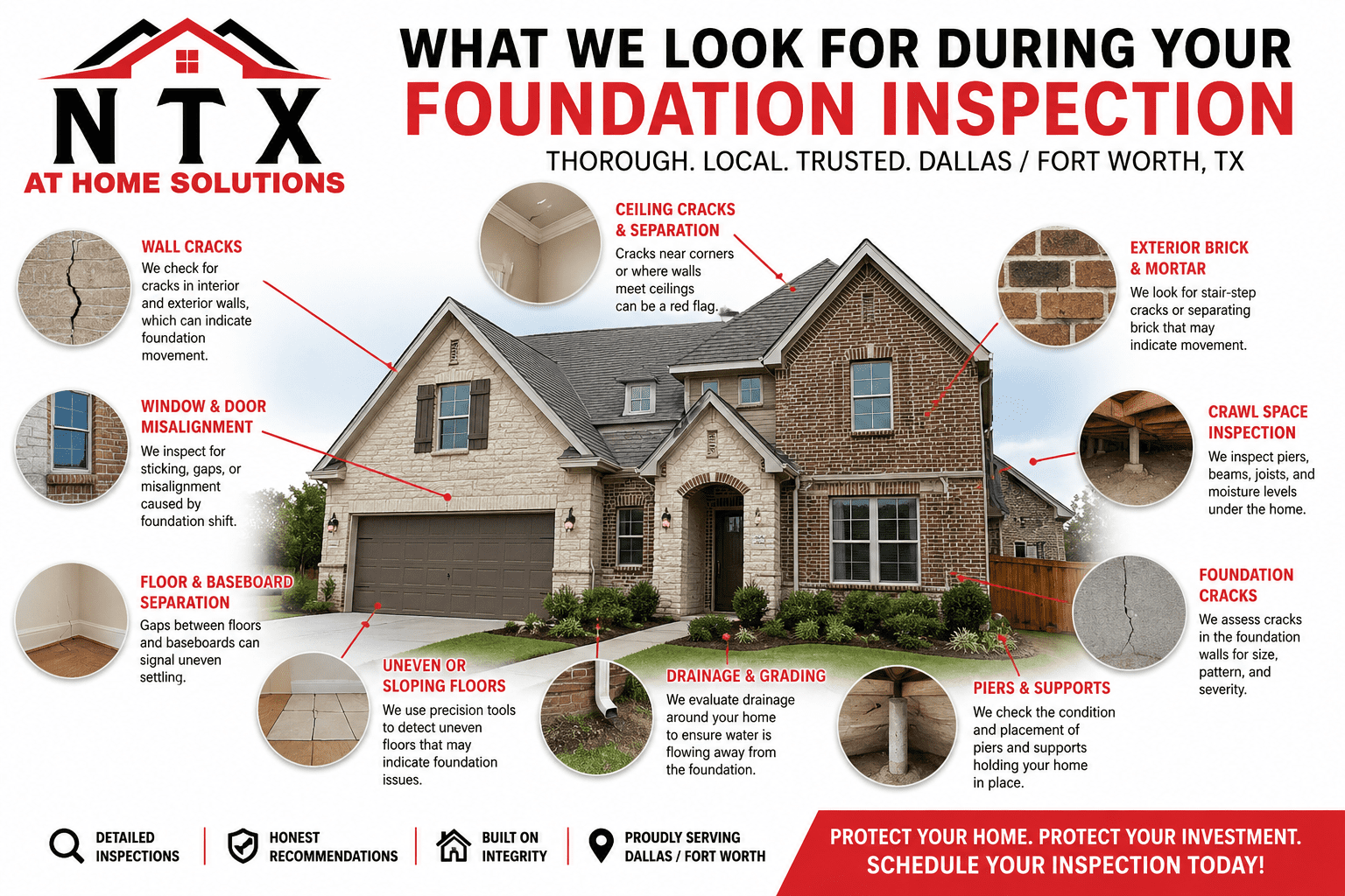 Free Foundation Inspection in DFW | NTX At Home Solutions